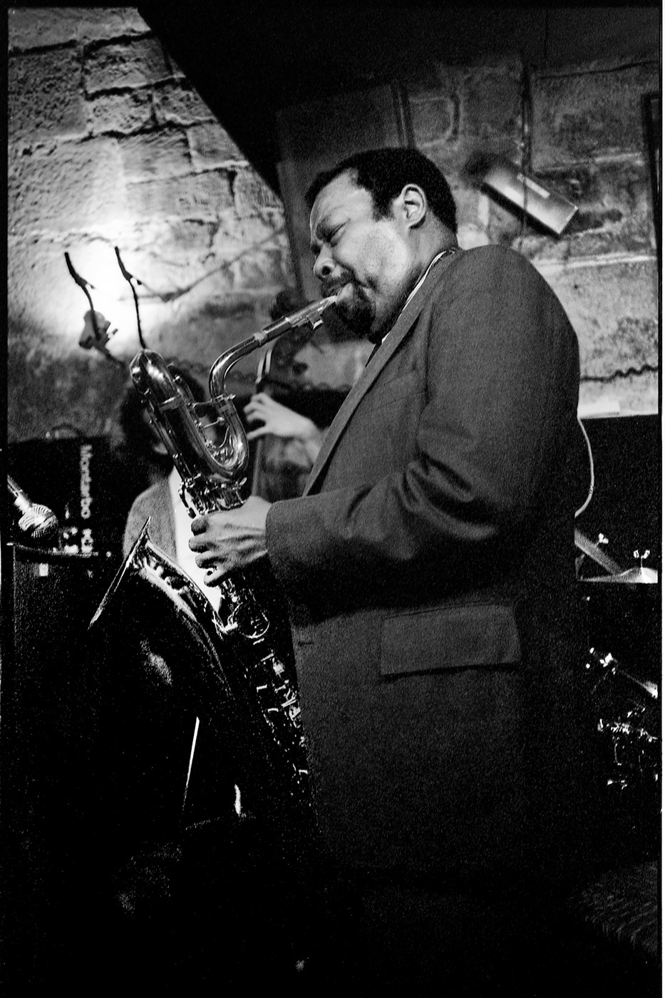 Cecil Payne, saxophoniste, 1986