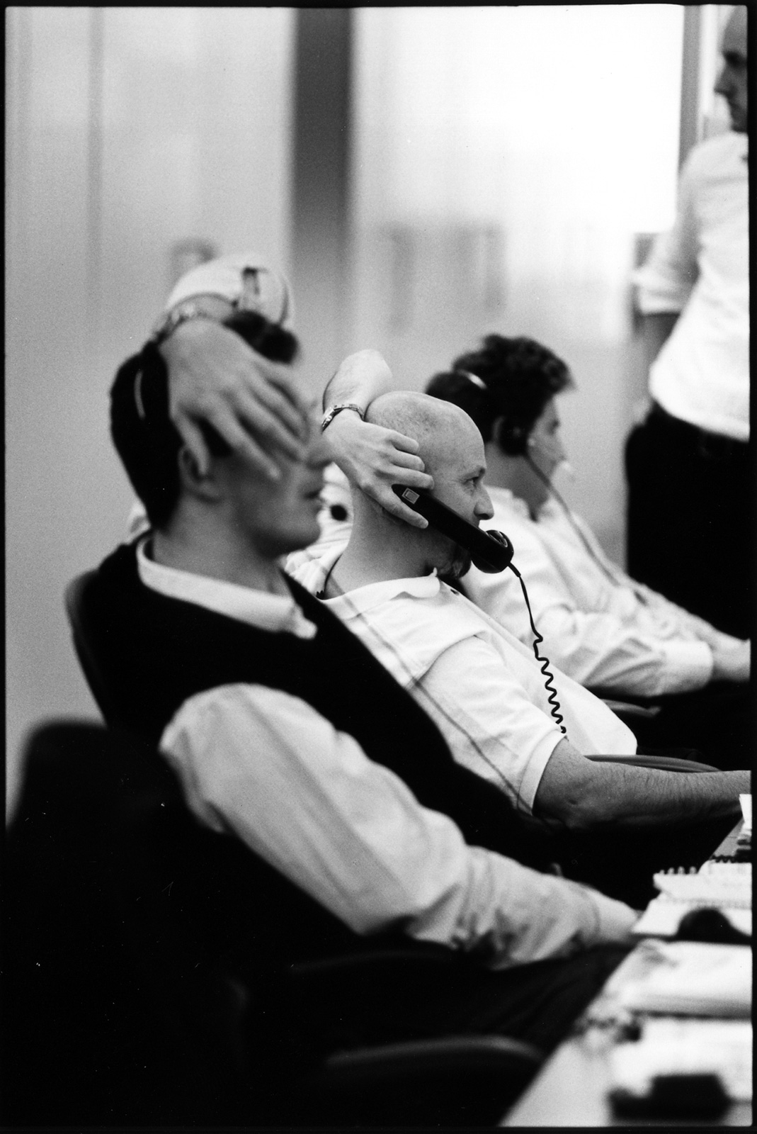 Trader's attitude, London, 2005